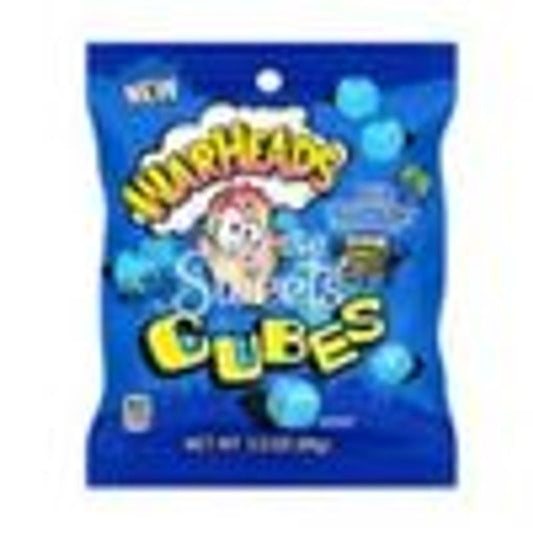 Balas Em Cubos Sabor Uva Azeda 99g Warheads