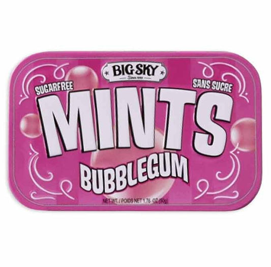 Bala Mints Bubblegum 50g Big Sky
