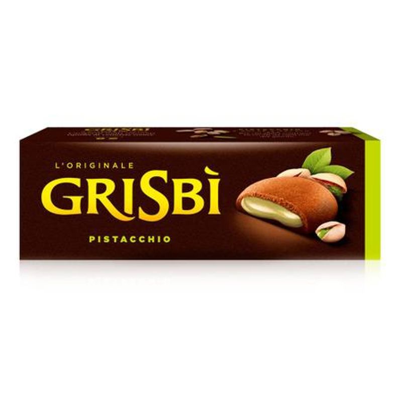 Biscoito Grisbi Recheado Com Creme De Pistache 135g Vicenzi