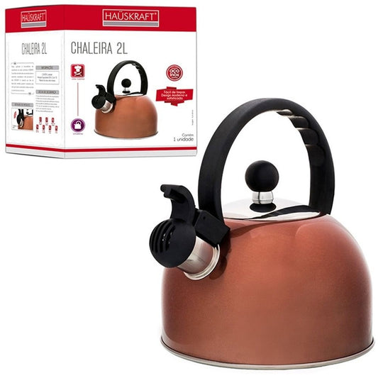 Chaleira Inox Rose Gold 2L