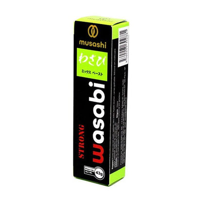 Pasta Wasabi Strong Musashi 43g para Sushi e Condimentos