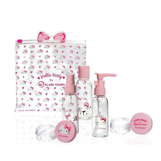 Kit para Viagem com 5 Peças Hello Kitty Klass Vough