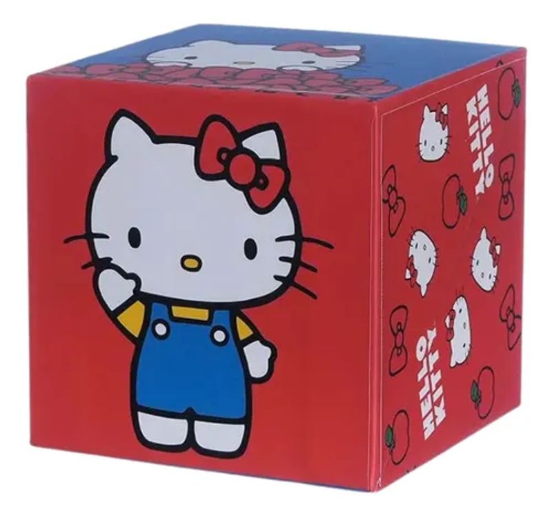 Porta Treco Cubo Hello Kitty Zona Criativa