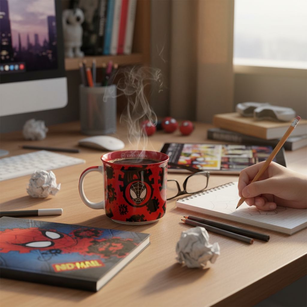 Caneca Tom Spider-Man 350ml Zona Criativa
