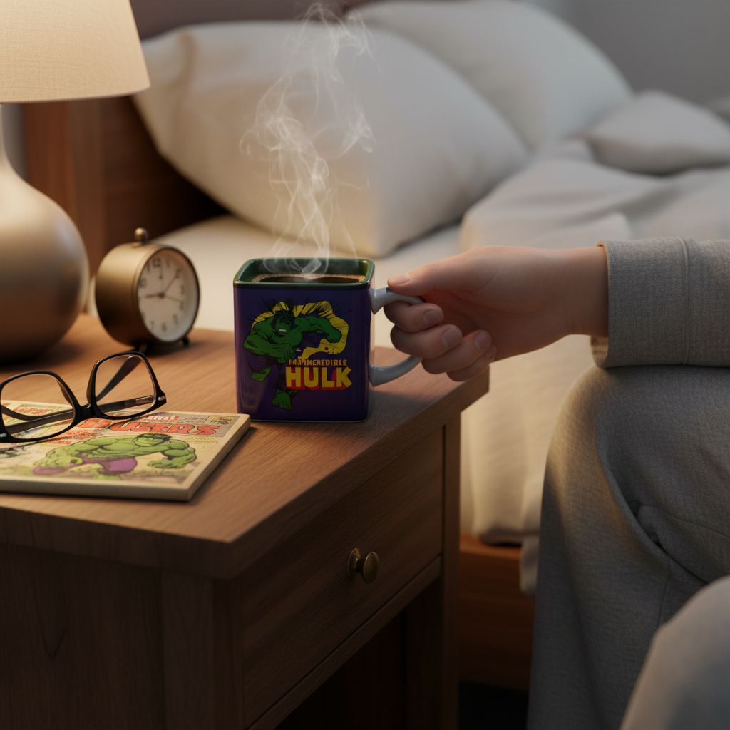 Caneca Cubo Hulk 300ml Zona Criativa