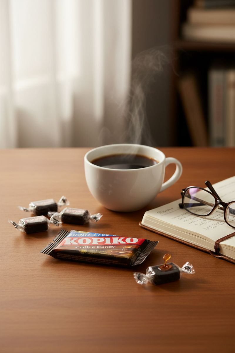 Bala de Café Sem Açúcar Blister 32g Kopiko