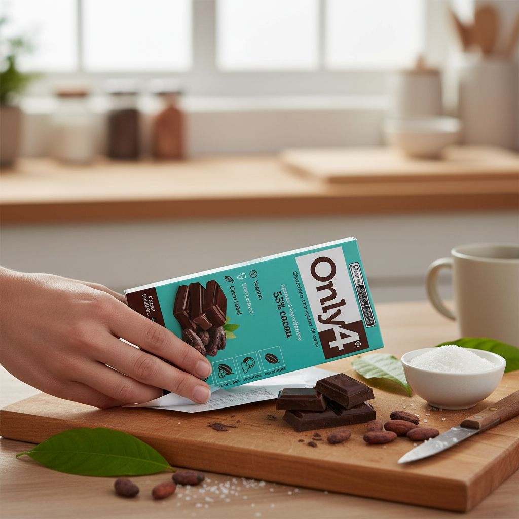 Barra de Chocolate 55% Cacau 70g Only4