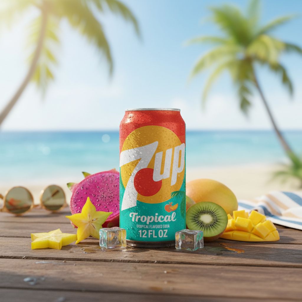 Refrigerante 7UP Tropical 355ml