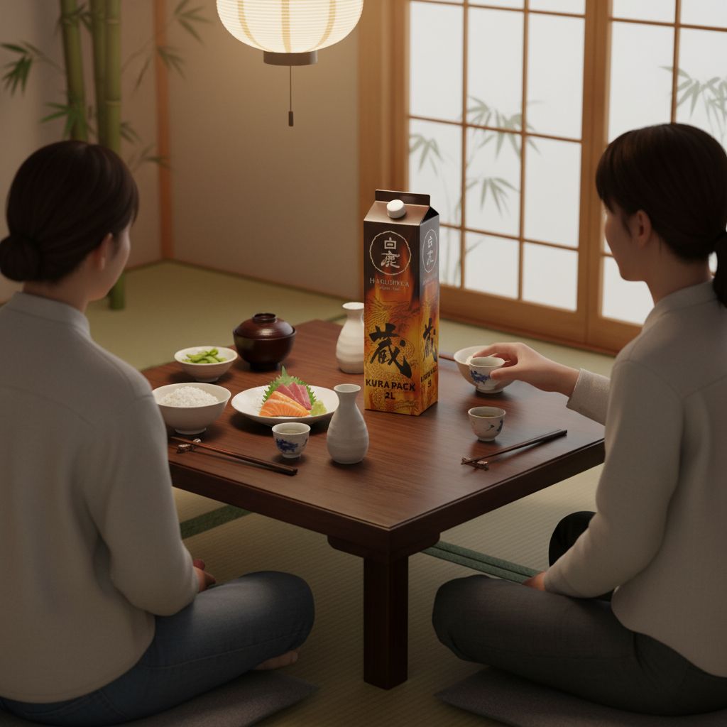 Sake Hakushika Kura Pack 2L