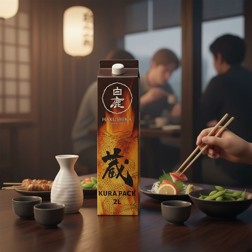 Sake Hakushika Kura Pack 2L