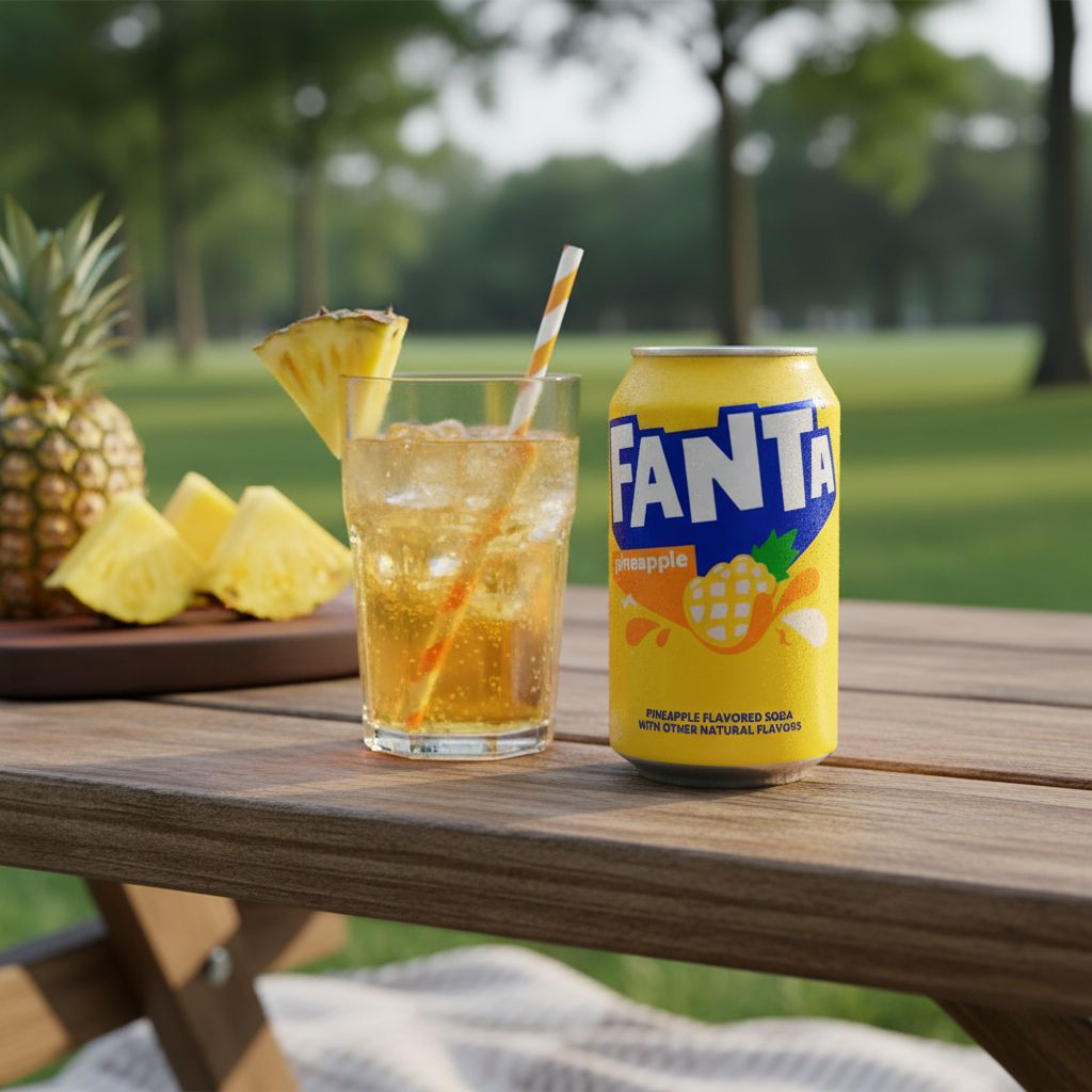 Refrigerante Fanta Pineapple 355ml