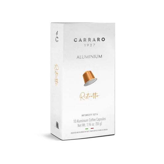 CAFE RISTRETO CAPSULA 10UN 55G CARRARO