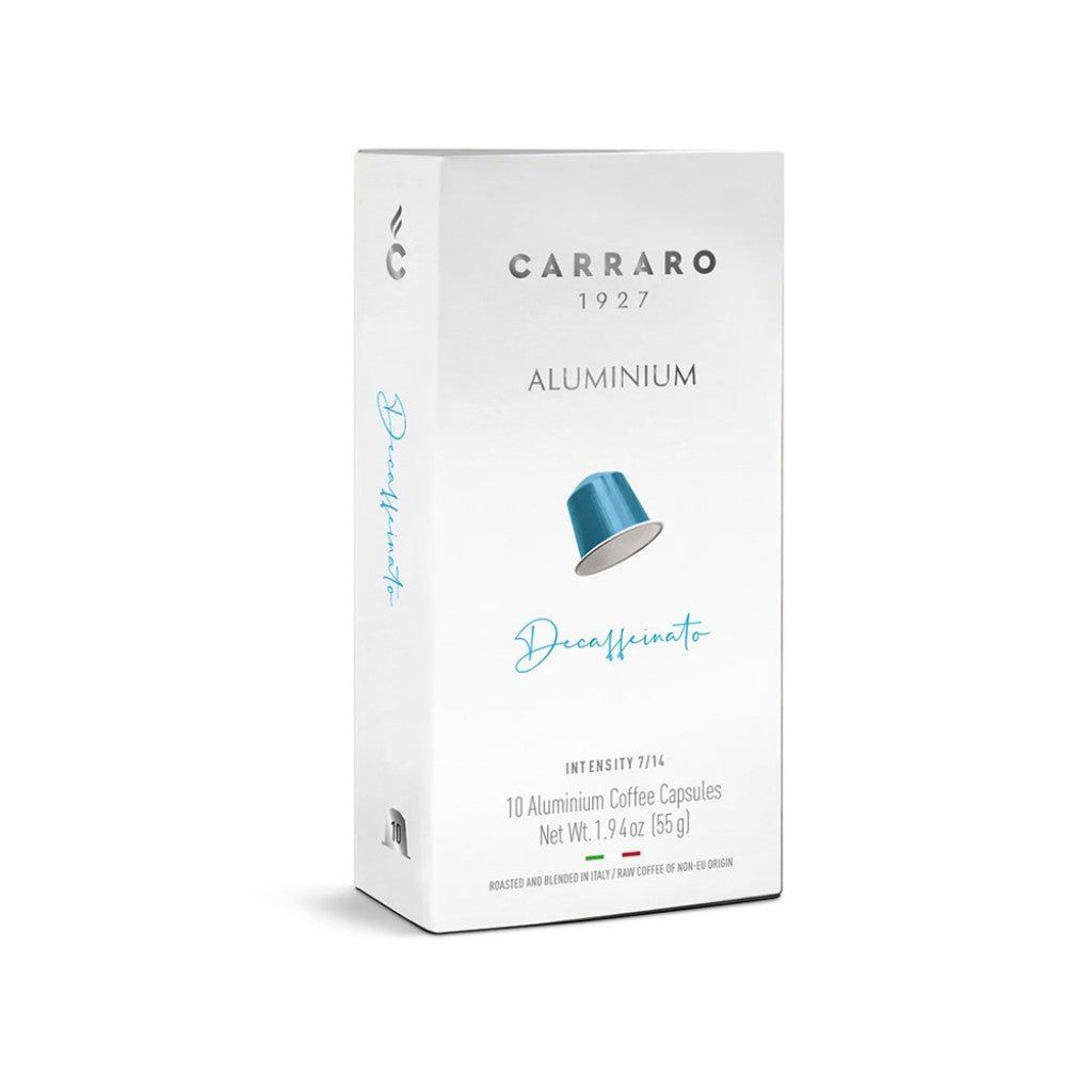 CAFE DESCAFEINADO CAPS 10UN 55G CARRARO