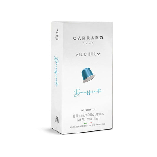 CAFE DESCAFEINADO CAPS 10UN 55G CARRARO