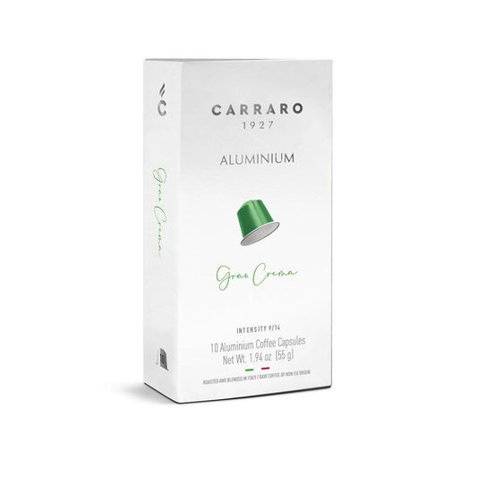 Café Gran Crema 10 Cápsulas 55g Carraro