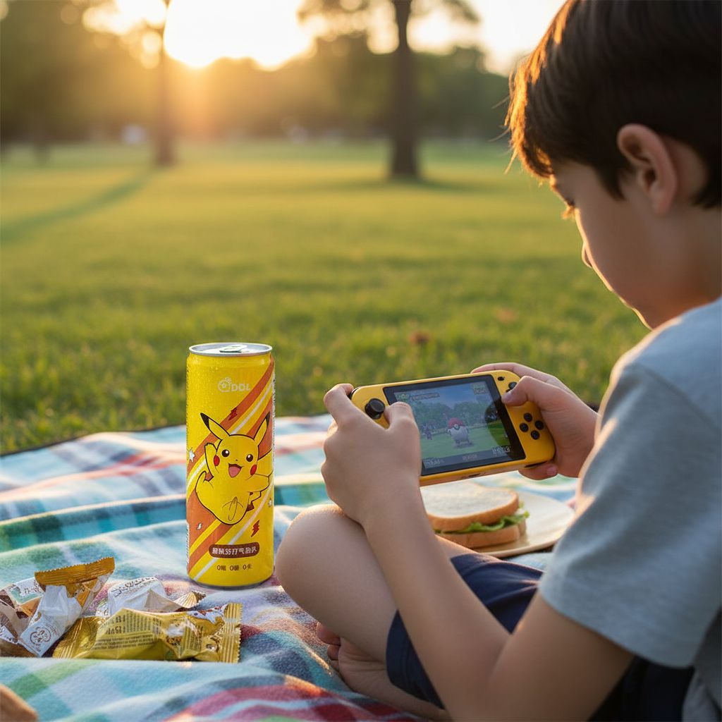 Refrigerante Sabor Original Pokémon 330ml Qdol