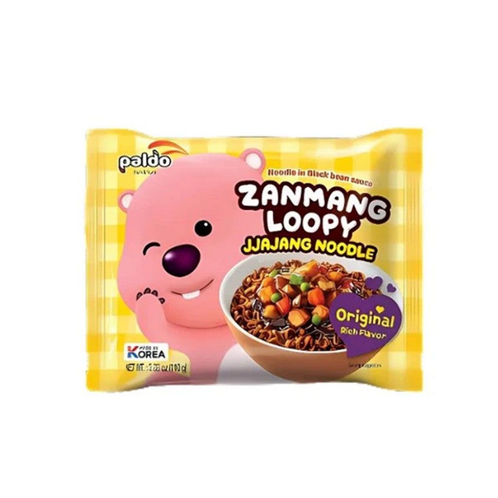 Macarrão Instantâneo Loopy Jjajang 110g Paldo