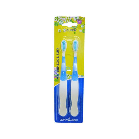 Kit com 2 Escovas de Dente Infantil Bx901 Sunny