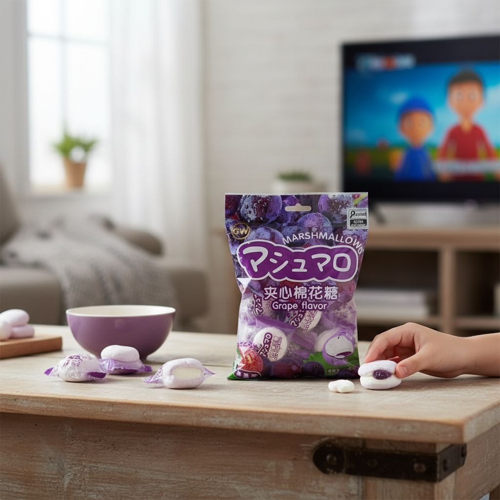 Marshmallow Sabor Uva 100g GW