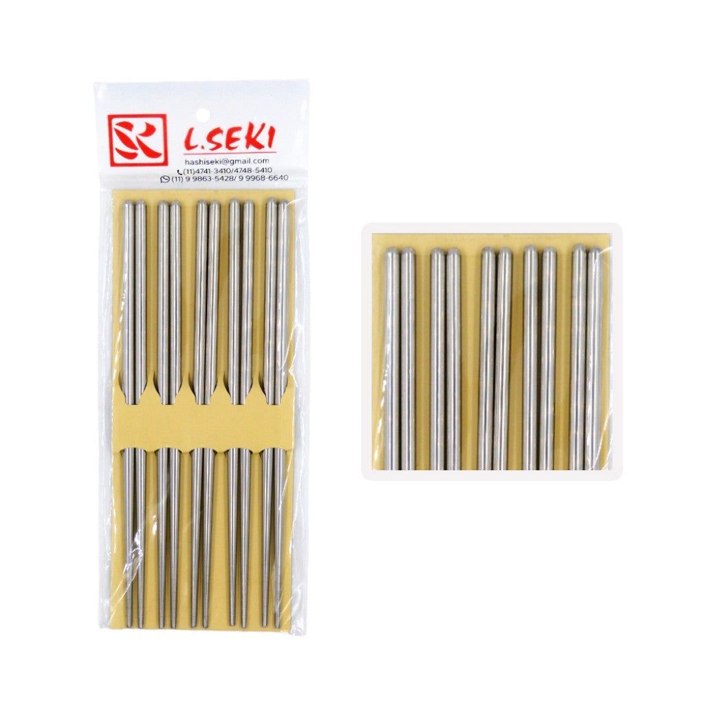 Hashi Inox com 5 Pares