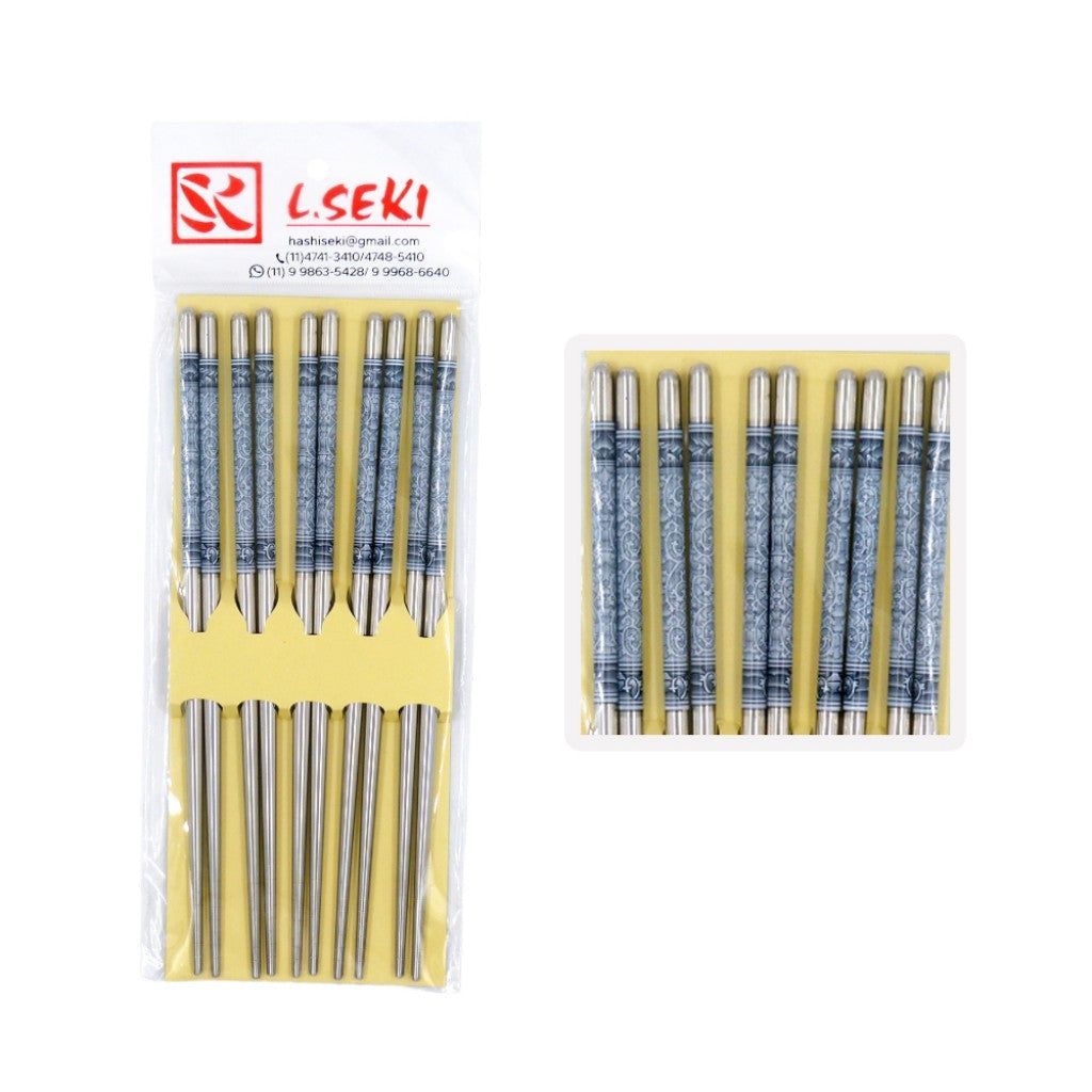 Hashi Inox Oriental com 5 Pares