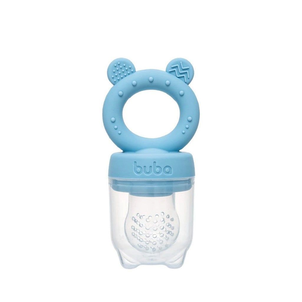 Porta Frutinhas em Silicone Ursinho Azul