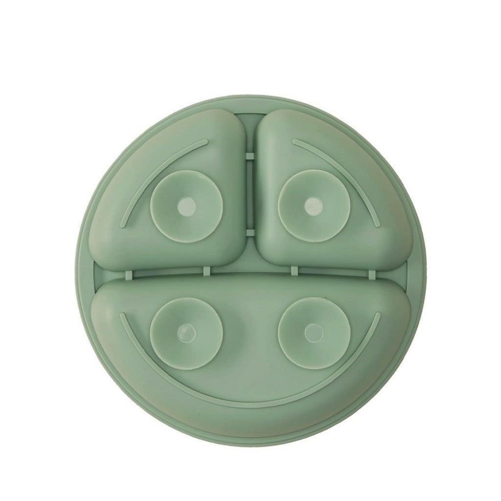 Pratinho em Silicone com Ventosa Verde