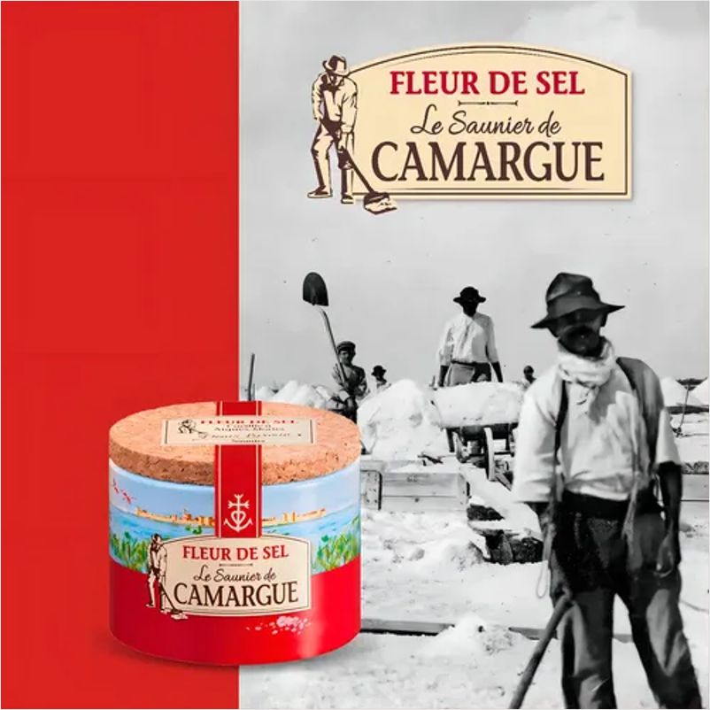 Flor de Sal Le Saunier de Camargue 125g La Pastina
