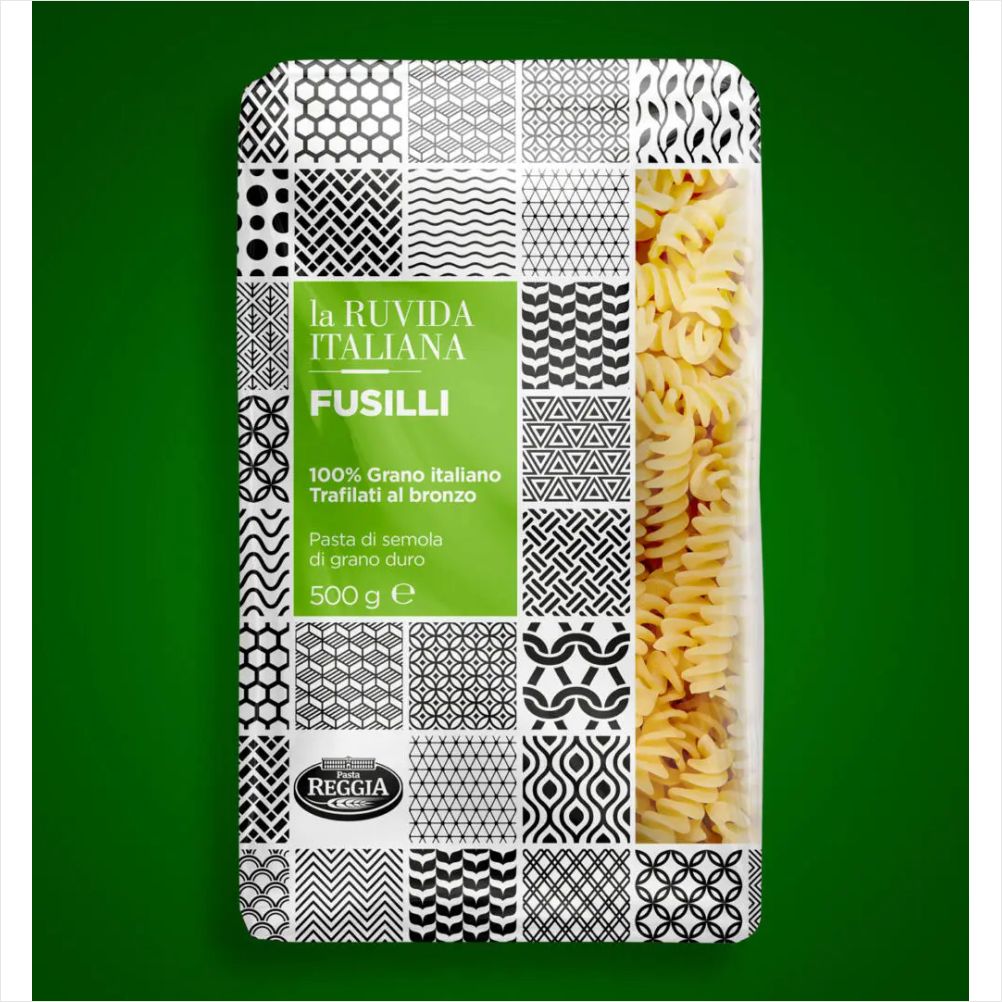 Macarrão Grão Duro Tipo Fusilli 500g La Ruvida