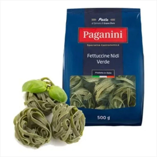 Macarrão Fettuccine Nidi Verde Special 500g Paganini