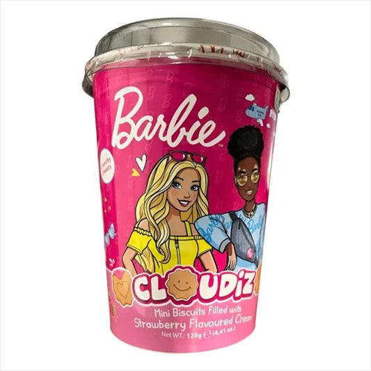 Biscoitos Recheados com Creme de Morango Barbie 125g