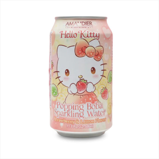 Refrigerante Sabor Morango e Limão Hello Kitty 330ml