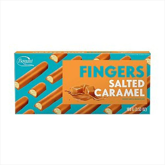 Tubete Baunilha com Cobertura Sabor Caramelo Salgado 100g