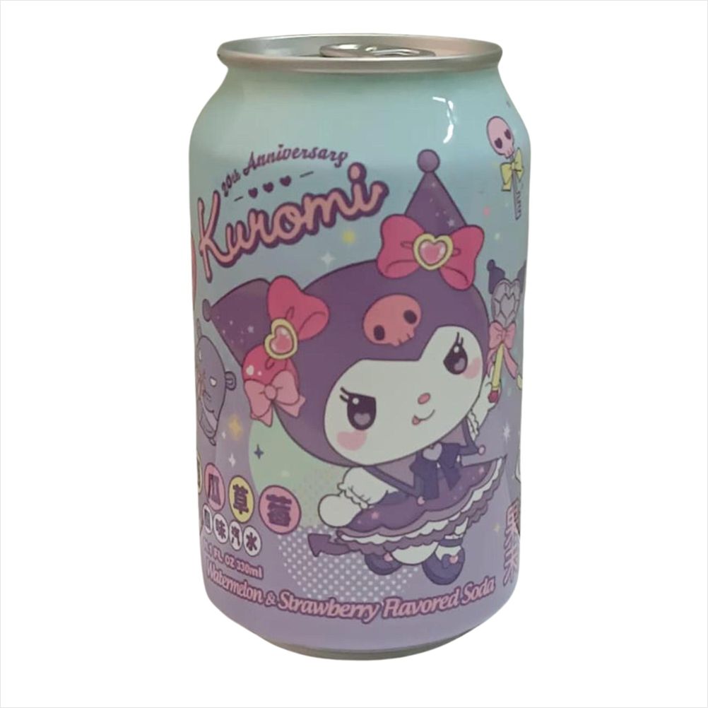Refrigerante Sabor Melancia e Morango Hello Kitty 330ml