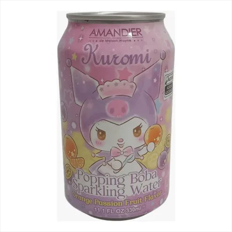 Refrigerante Sabor Tangerina e Maracujá Hello Kitty 330ml