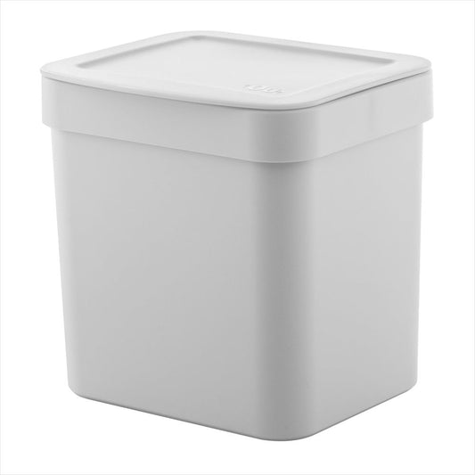 Lixeira para Pia de Cozinha Trium Branca 2,5L 17 x 14,5 x 16,5cm - Ou
