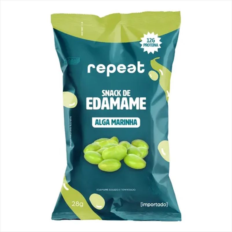 Snack de Edamame Alga Marinha 28g Repeat
