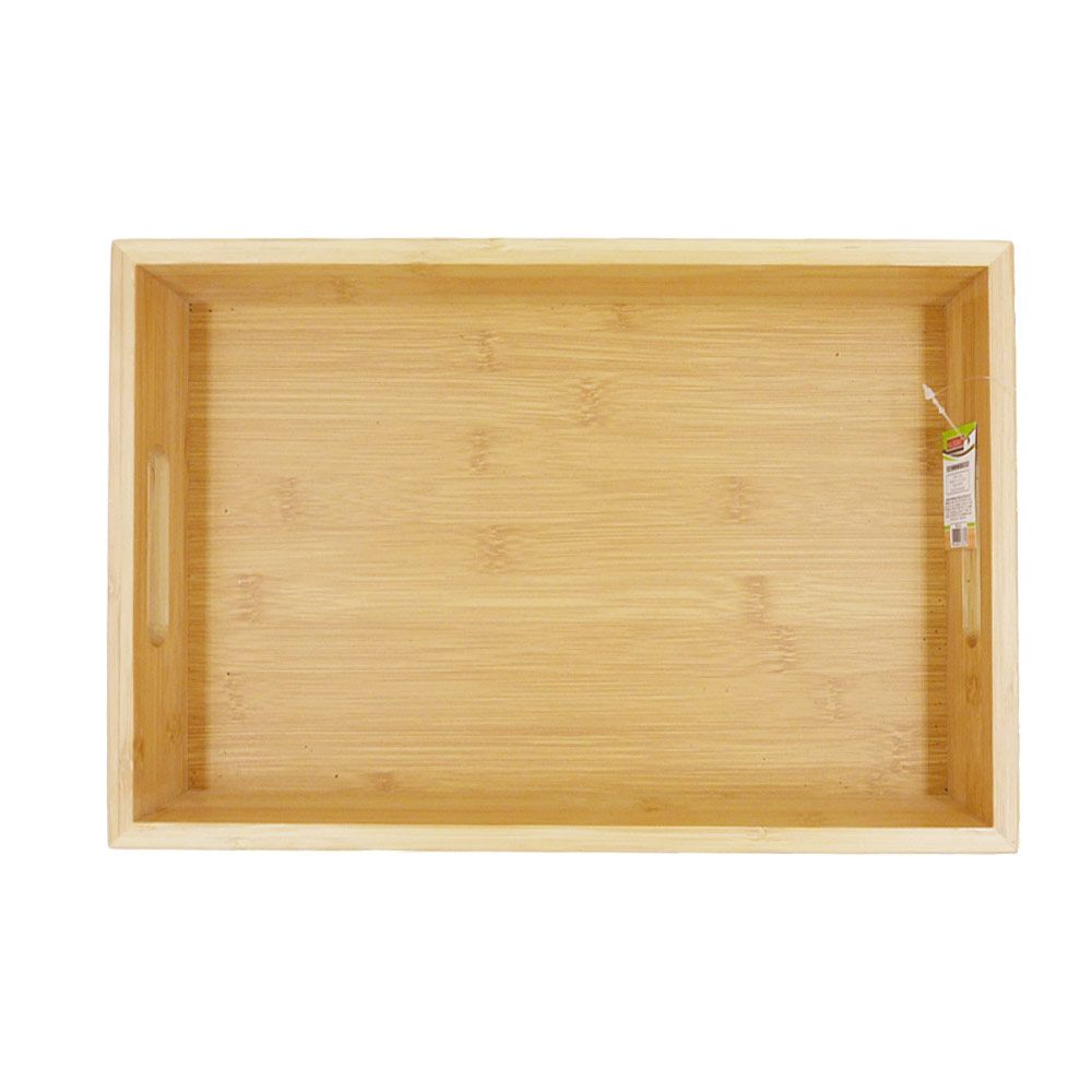 Bandeja de Bambu Retangular 35 cm