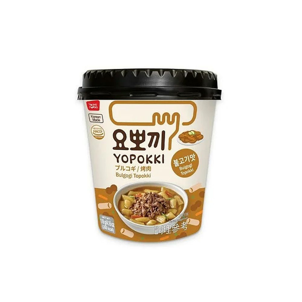 Massa de Arroz Yopokki ao Molho Bulgogi 118g Young Poong