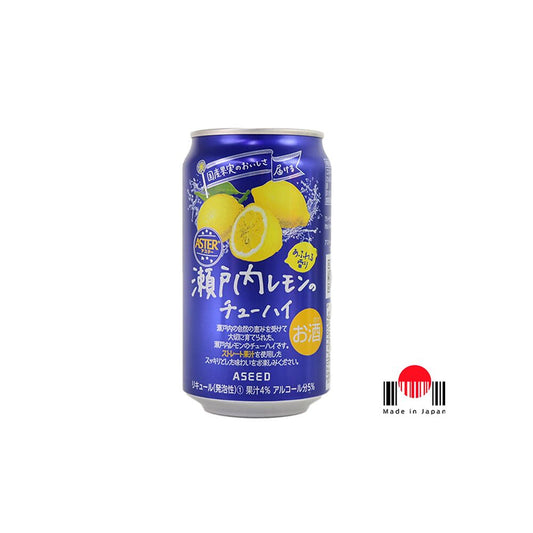 Bebida Chuhai Aseed Setouchi Lemon 350ml