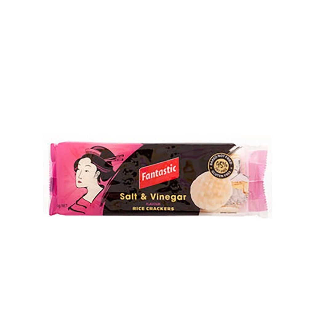 Chips De Arroz Sal E Vinagre 100g Fantastic