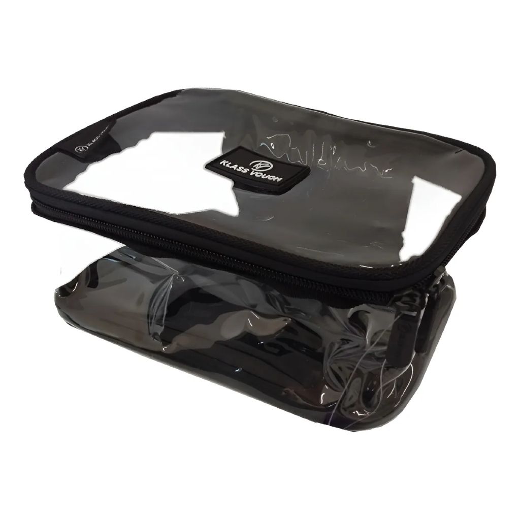 Necessaire Crystal com Porta Transparente Klass Vough