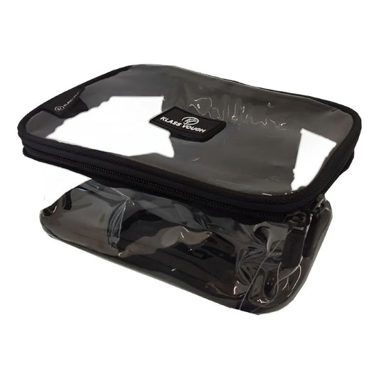 Necessaire Crystal com Porta Transparente Klass Vough