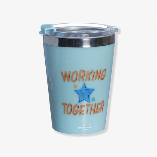 Copo com Tampa Snap Chase Patrulha Canina 300ml Zona Criativa