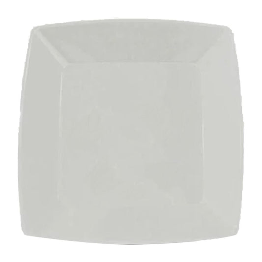 Prato Quadrado em Acrílico 21cm com 10 Unidades Plastilânia