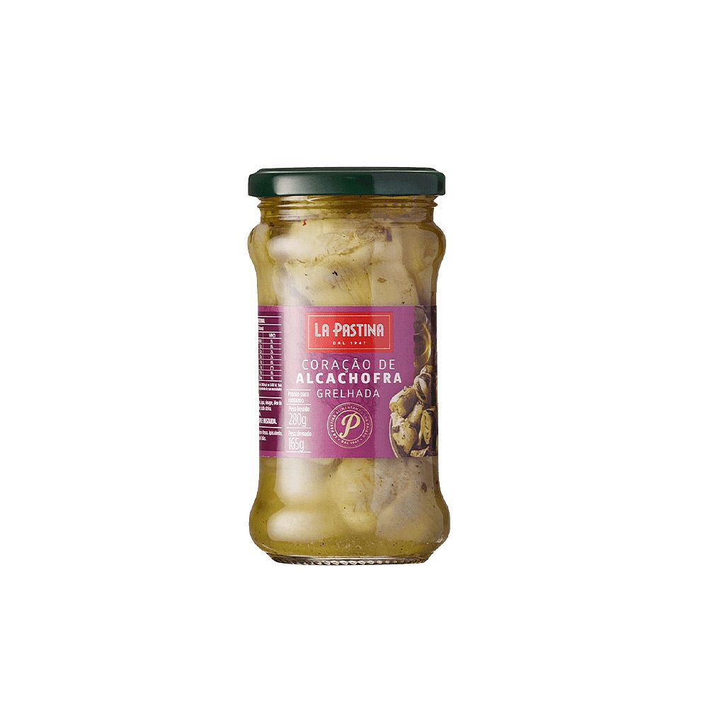 Coracao de Alcachofra Grelhada 280g La Pastina