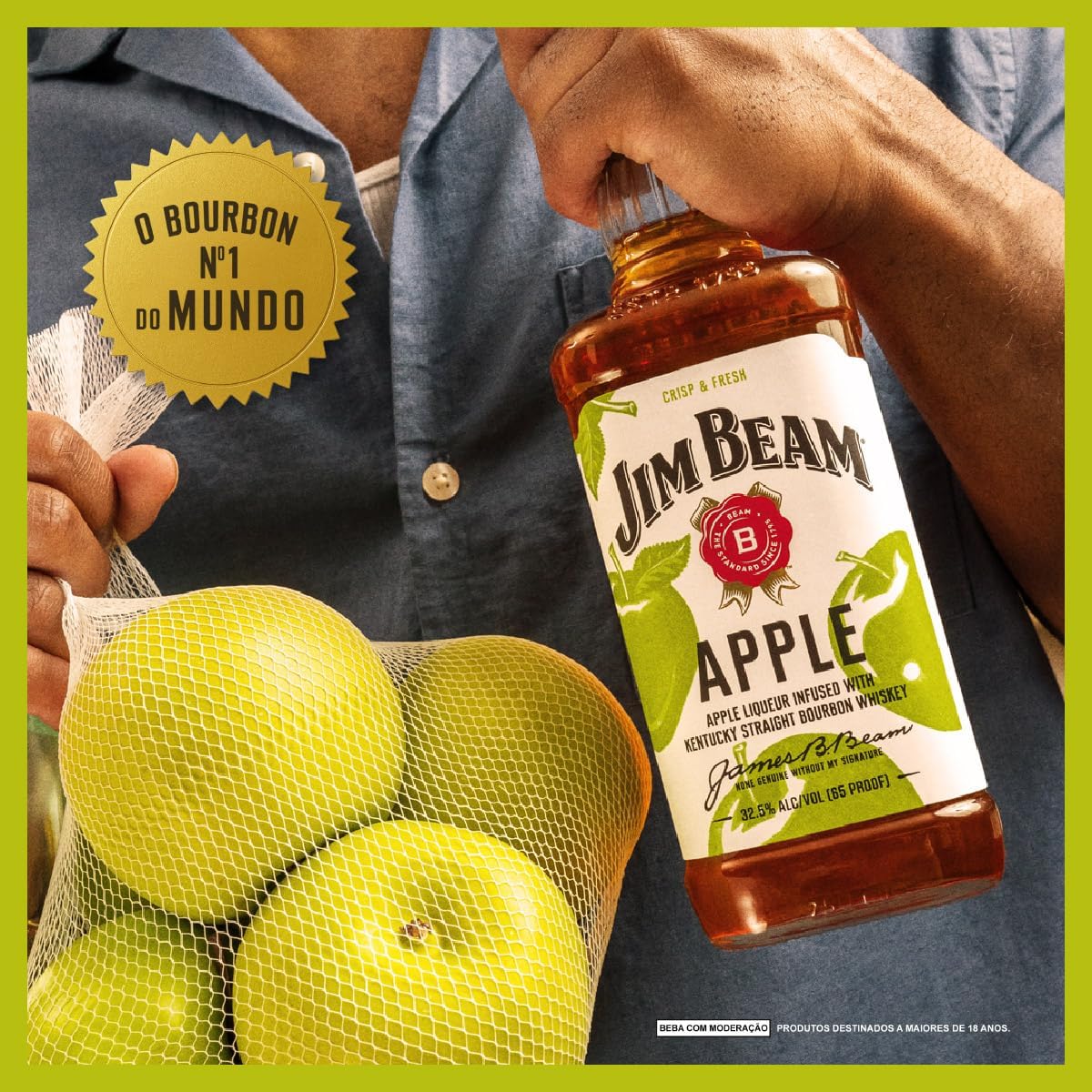 Whisky Jim Beam Apple 1L