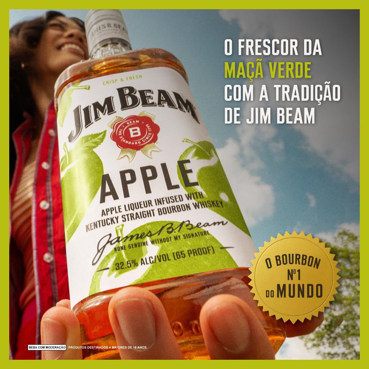 Whisky Jim Beam Apple 1L