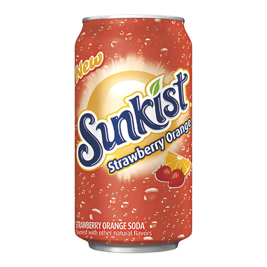 Refrigerante Strawberry Orange 355ml Sunkist