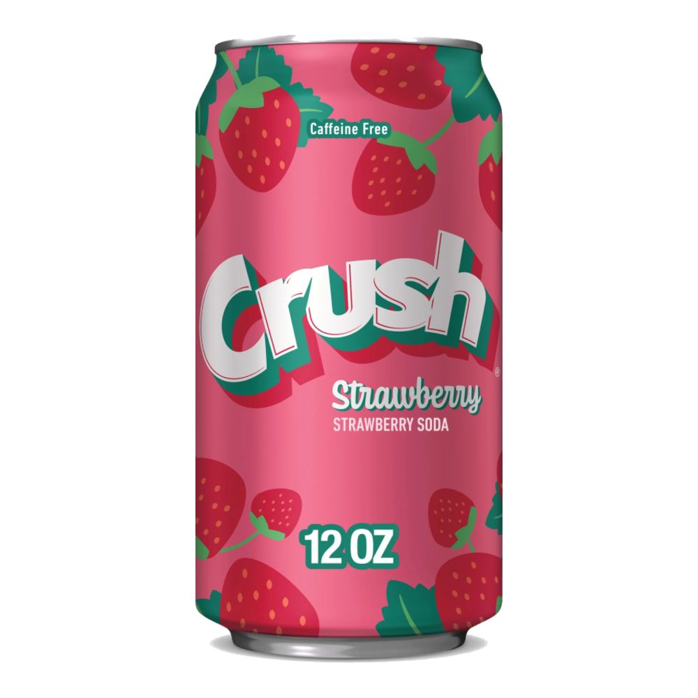 Refrigerante Strawberry 355ml Crush
